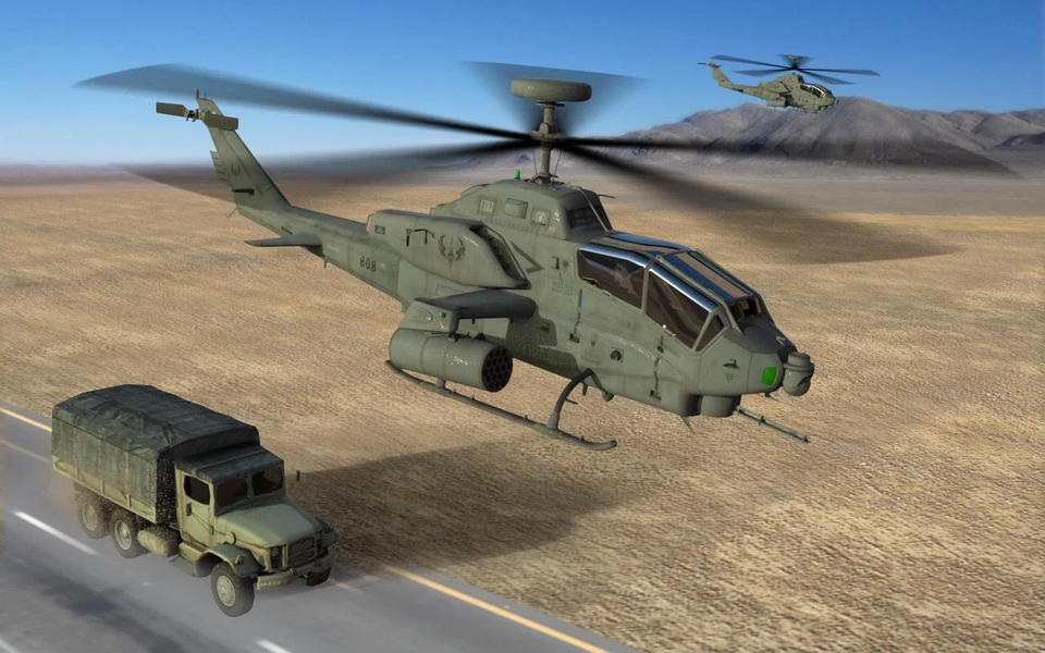 Army Helicopter Transport Game - Gameplay image of android game
