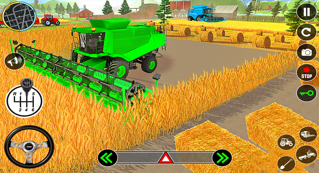 Tractor Farming Tractor Games - عکس بازی موبایلی اندروید