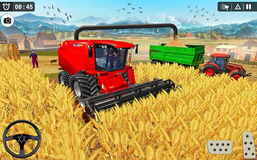 Tractor Farming Driving Games - Gameplay image of android game