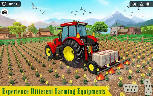 Tractor Farming Driving Games - Gameplay image of android game