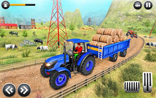 Tractor Farming Driving Games - Gameplay image of android game