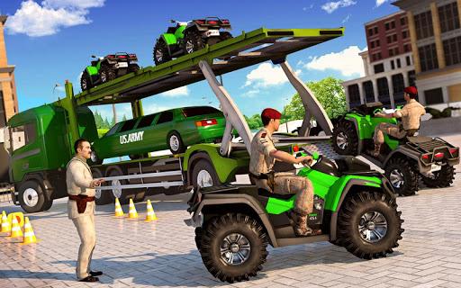 Car Transport Truck Car Games - Gameplay image of android game