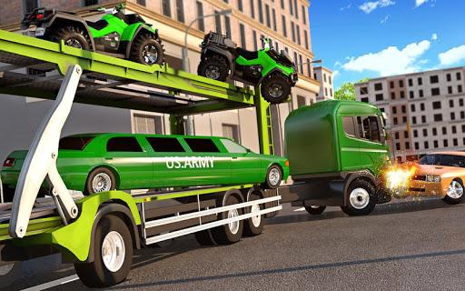 Car Transport Truck Car Games - Gameplay image of android game