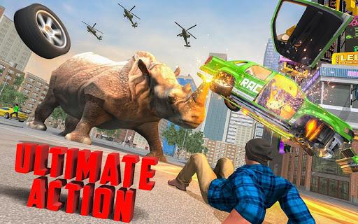 Gorilla Rampage City Attack - Gameplay image of android game