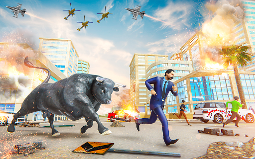 Gorilla Rampage City Attack - Gameplay image of android game