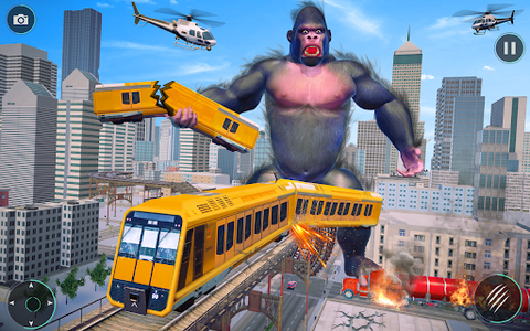 Gorilla Rampage City Attack - عکس بازی موبایلی اندروید