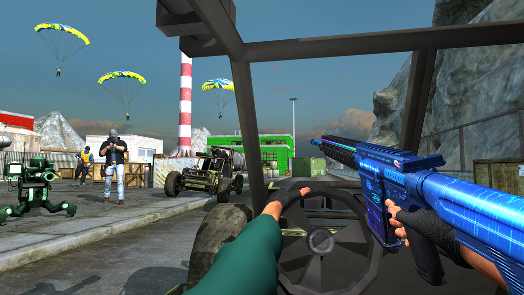 Offline Army Shooting Games 3D - Gameplay image of android game