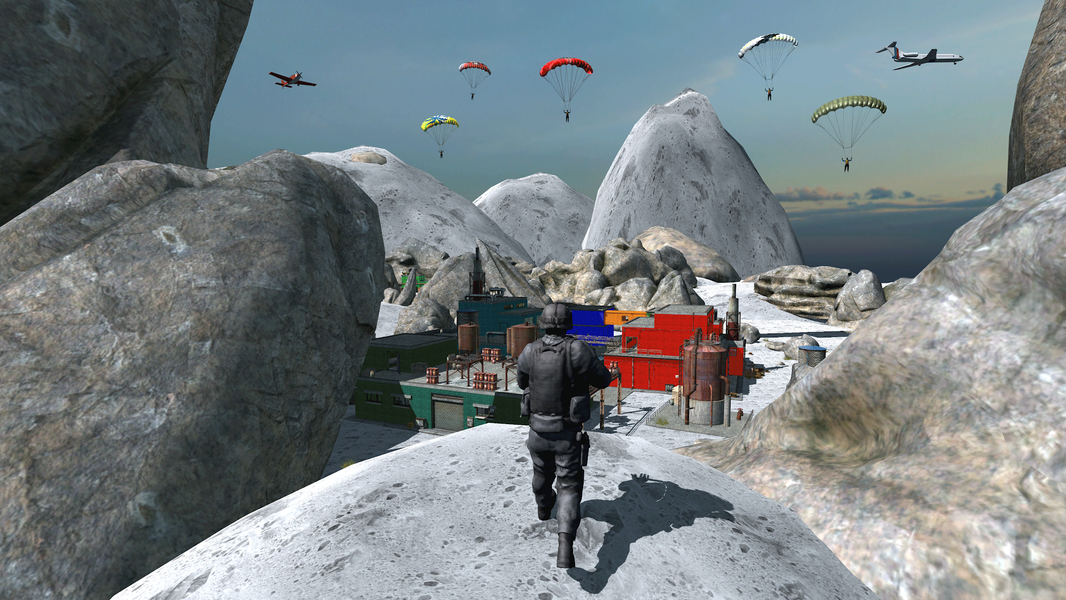 Offline Army Shooting Games 3D - Gameplay image of android game