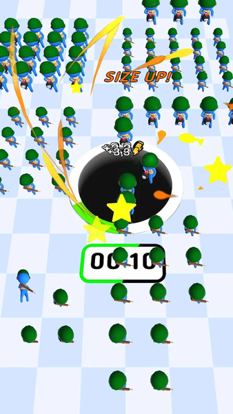 Hole Master: Army Attack - Gameplay image of android game