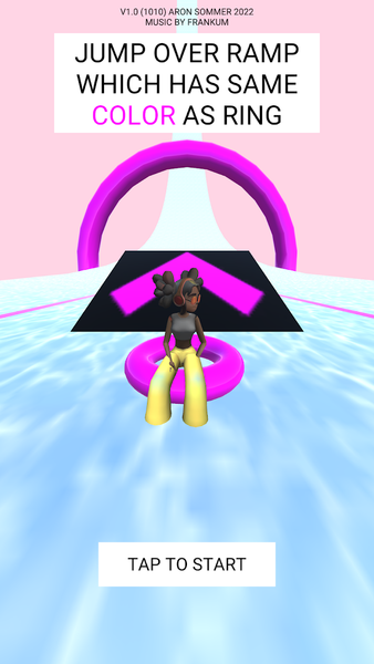 Water Ring Ride - Gameplay image of android game