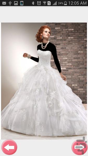 لباس عروس - عکس برنامه موبایلی اندروید