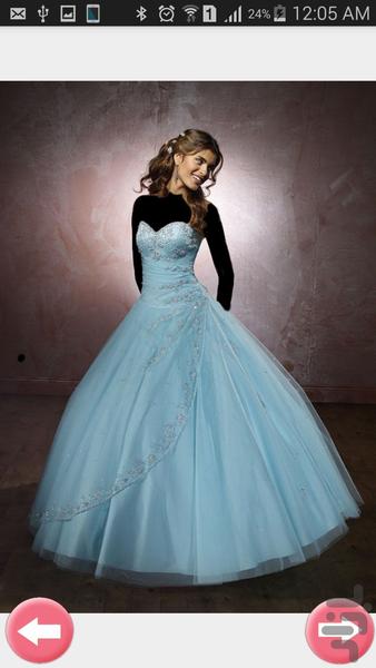 لباس عروس - عکس برنامه موبایلی اندروید