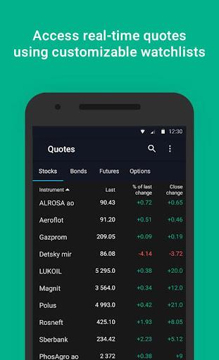 QUIK Android X - Image screenshot of android app