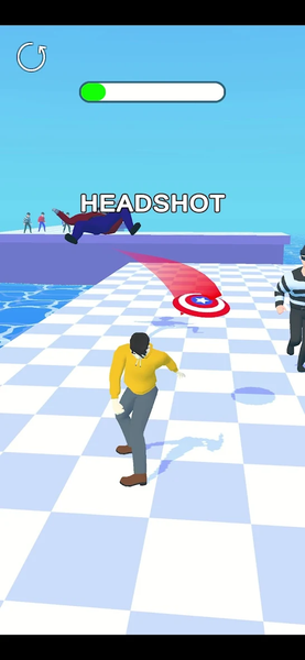 Captain Hero 3D - Gameplay image of android game