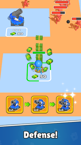 Arrow Defense 3D - Gameplay image of android game