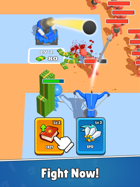 Arrow Defense 3D - Gameplay image of android game