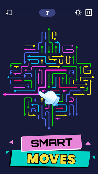 Arrow Maze - Escape Puzzle - Gameplay image of android game