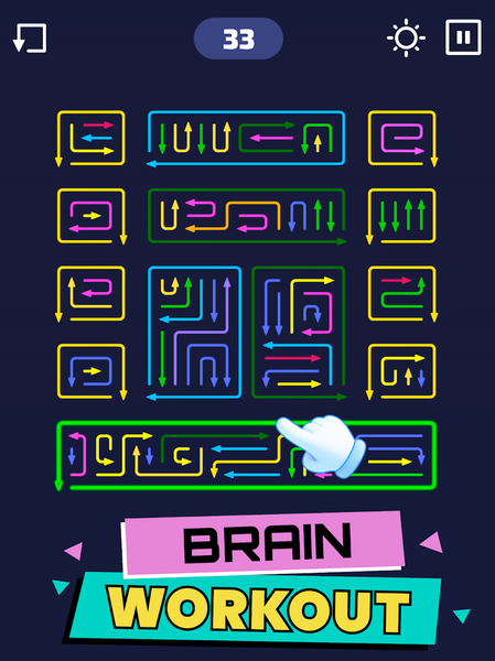 Arrow Maze - Escape Puzzle - Gameplay image of android game