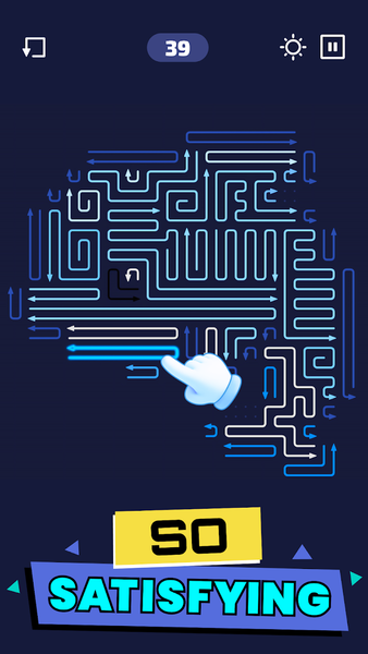 Arrow Maze - Escape Puzzle - Gameplay image of android game