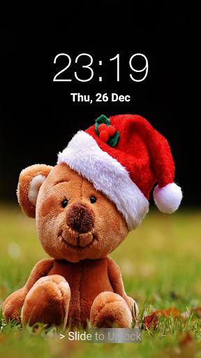 Teddy Bear Lock Screen - عکس برنامه موبایلی اندروید