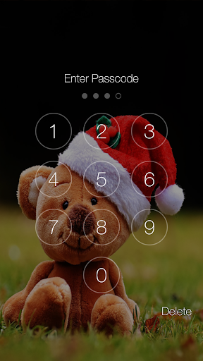 Teddy Bear Lock Screen - عکس برنامه موبایلی اندروید