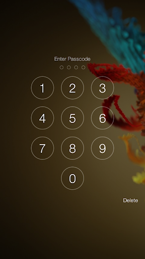 Pin Lock Screen - عکس برنامه موبایلی اندروید