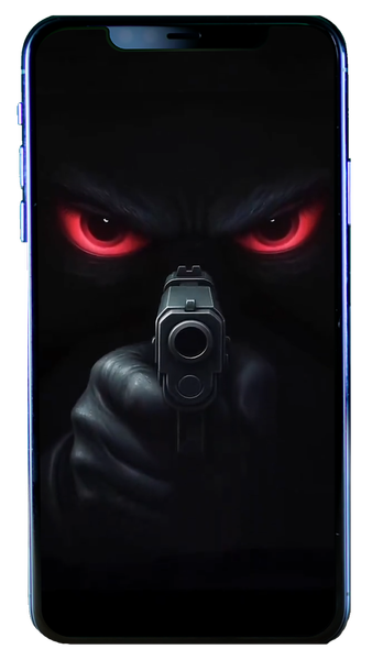 Silly Smile Gun Live Wallpaper - عکس برنامه موبایلی اندروید