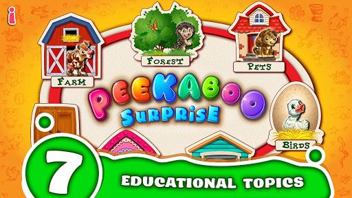 Peekaboo! Baby Smart Games for Kids! Learn animals - عکس بازی موبایلی اندروید