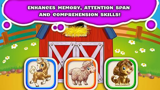 Peekaboo! Baby Smart Games for Kids! Learn animals - Gameplay image of android game