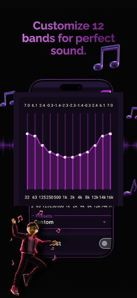 AI Equalizer: Bass Booster - عکس برنامه موبایلی اندروید