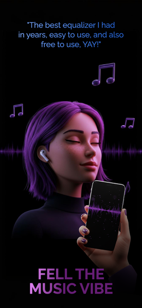 AI Equalizer: Bass Booster - عکس برنامه موبایلی اندروید
