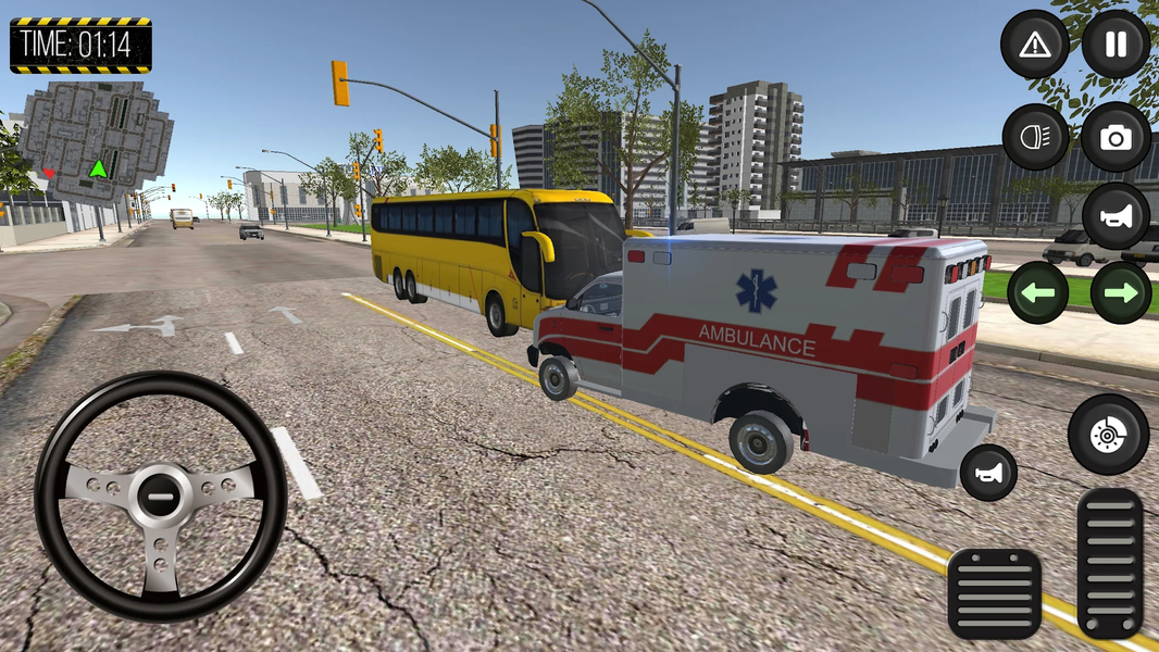 Ambulance Simulator Emergency - عکس بازی موبایلی اندروید