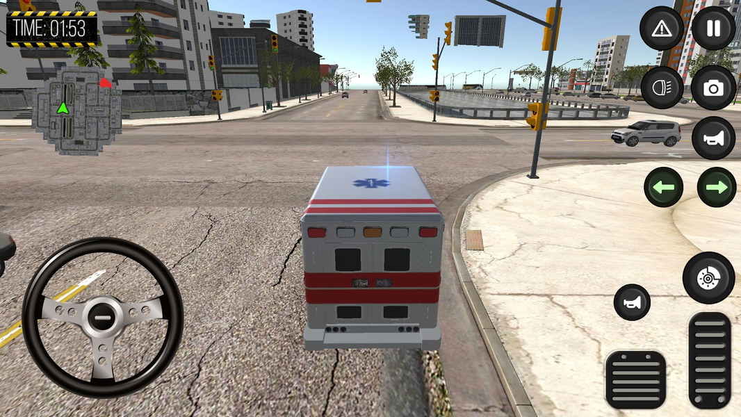 Ambulance Simulator Emergency - عکس بازی موبایلی اندروید