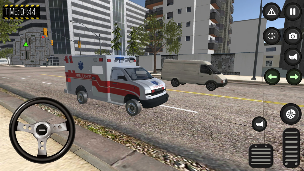 Ambulance Simulator Emergency - عکس بازی موبایلی اندروید