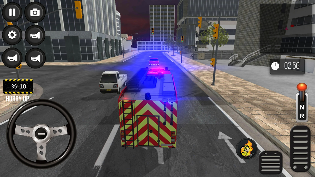 Fire extinguishing Simulator - عکس بازی موبایلی اندروید