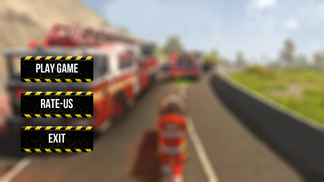 Fire extinguishing Simulator - Gameplay image of android game