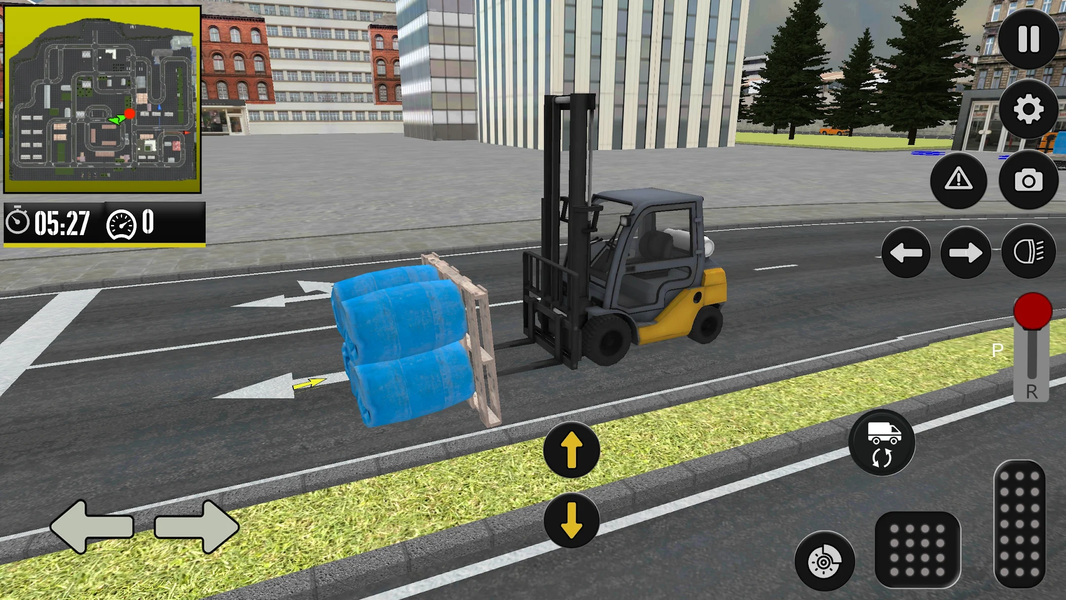 Forklift Truck Simulator - Image screenshot of android app