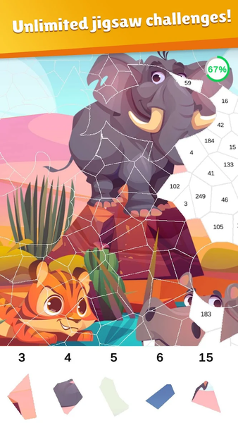 Art Piece Jigsaw Master - Gameplay image of android game