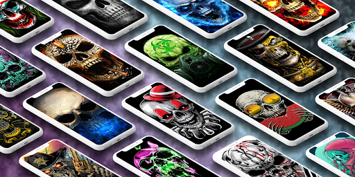 Skull Wallpapers - Image screenshot of android app