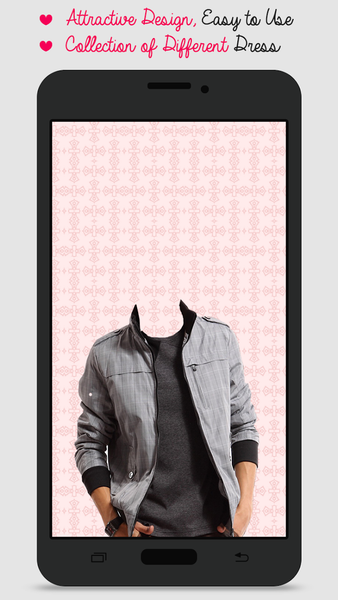 Jacket Suit Photo Camera - Image screenshot of android app