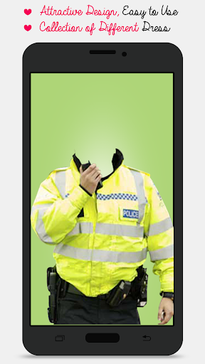 Traffic Police Suit Maker - Image screenshot of android app