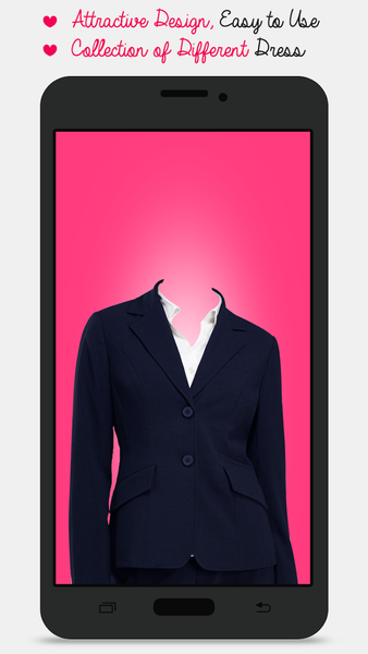 Women Jacket Suit Photo Maker - Image screenshot of android app