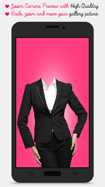 Women Jacket Suit Photo Maker - Image screenshot of android app