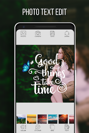 Text On Photo - Photo Text Edi - عکس برنامه موبایلی اندروید