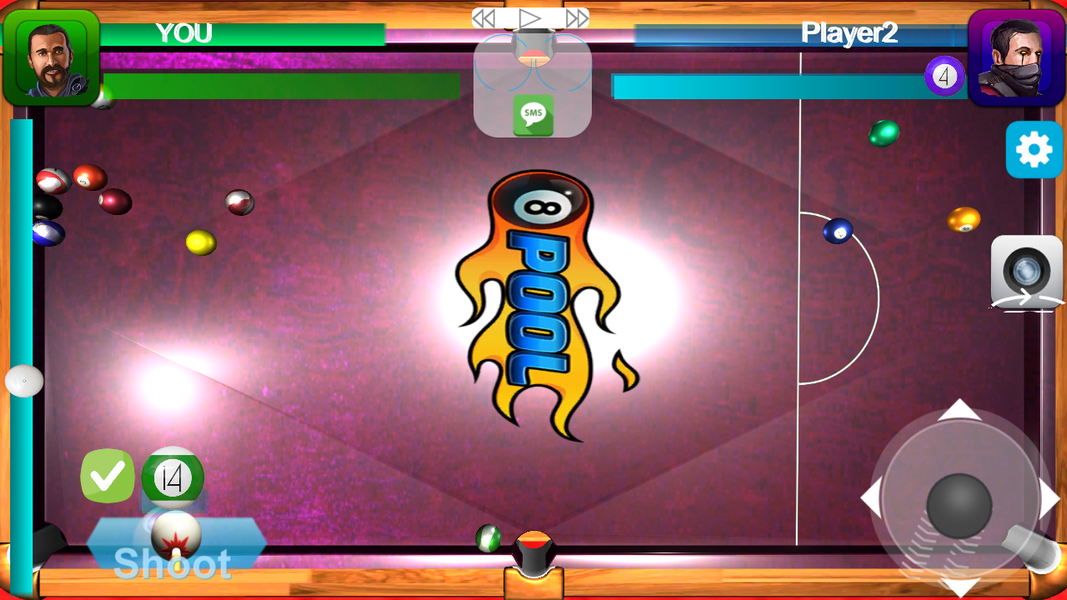 ۸ Ball Pool Billiard ۲۴ - عکس بازی موبایلی اندروید