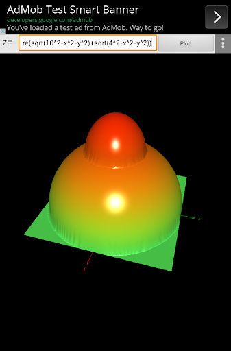 3D Functions Plotter - Image screenshot of android app