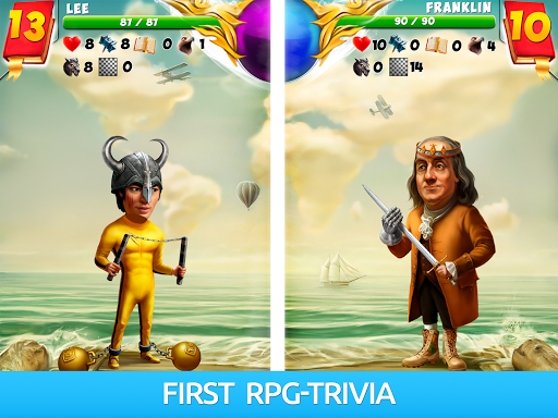 Battle of Geniuses: Trivia - Gameplay image of android game