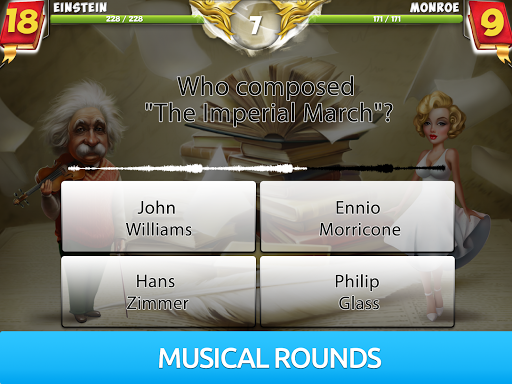 Battle of Geniuses: Trivia - Gameplay image of android game