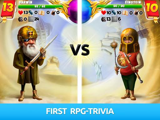 Battle of Geniuses: Trivia - Gameplay image of android game
