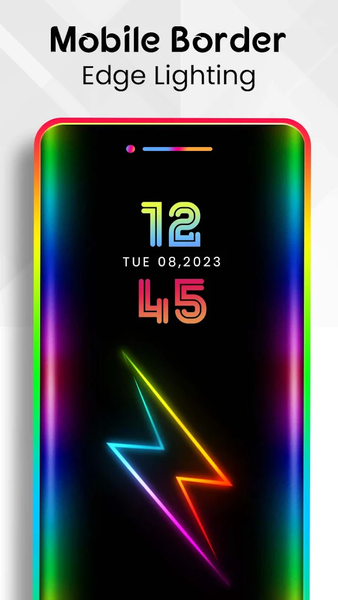 Edge Lighting Screen Light - عکس برنامه موبایلی اندروید